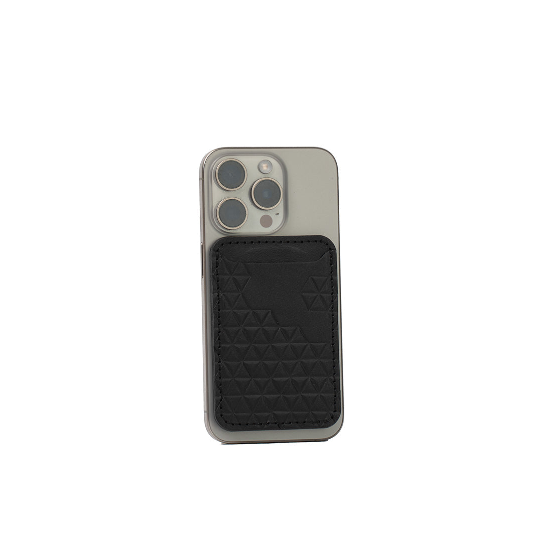 Leather wallet with MagSafe - Diamonds-4